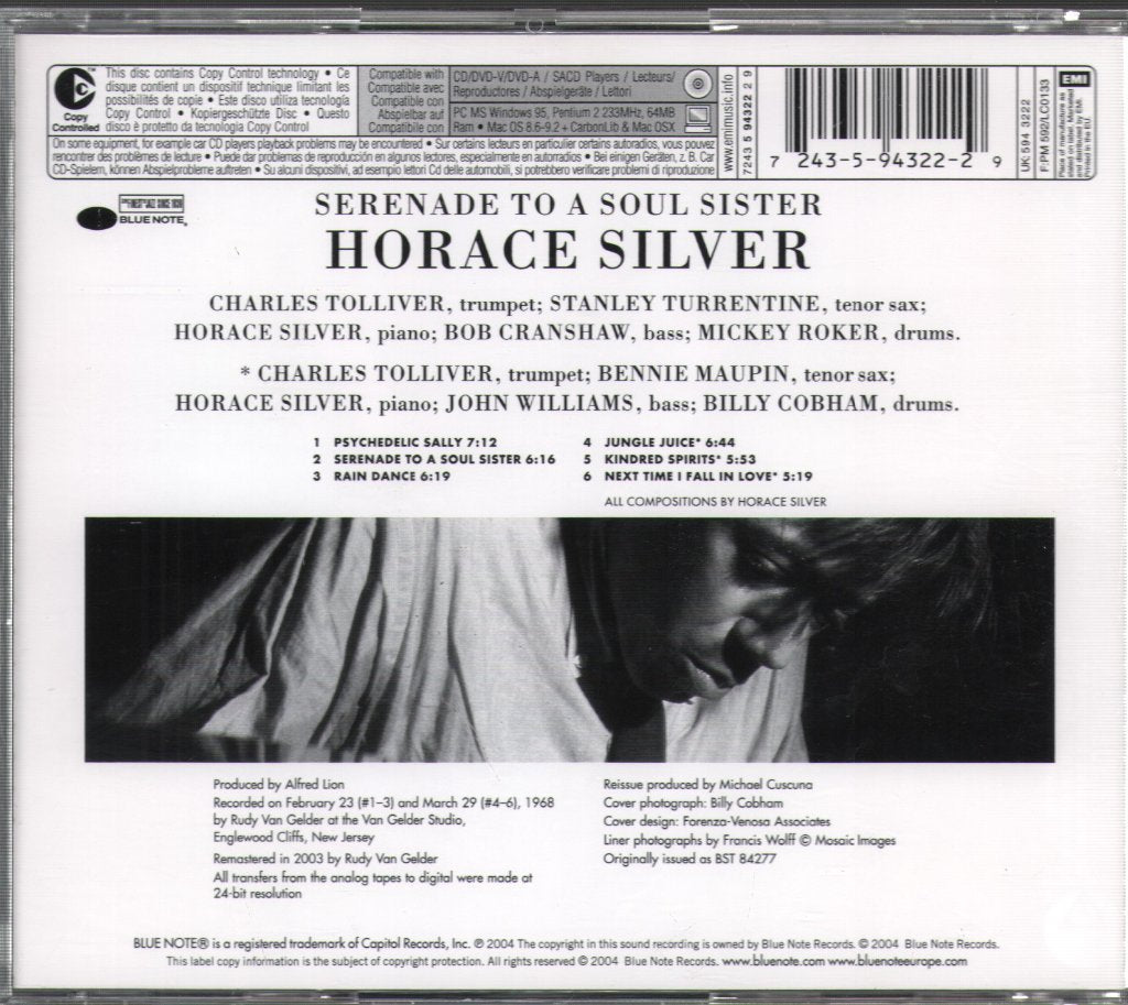 Horace Silver Quintet - Serenade To A Soul Sister - Cd