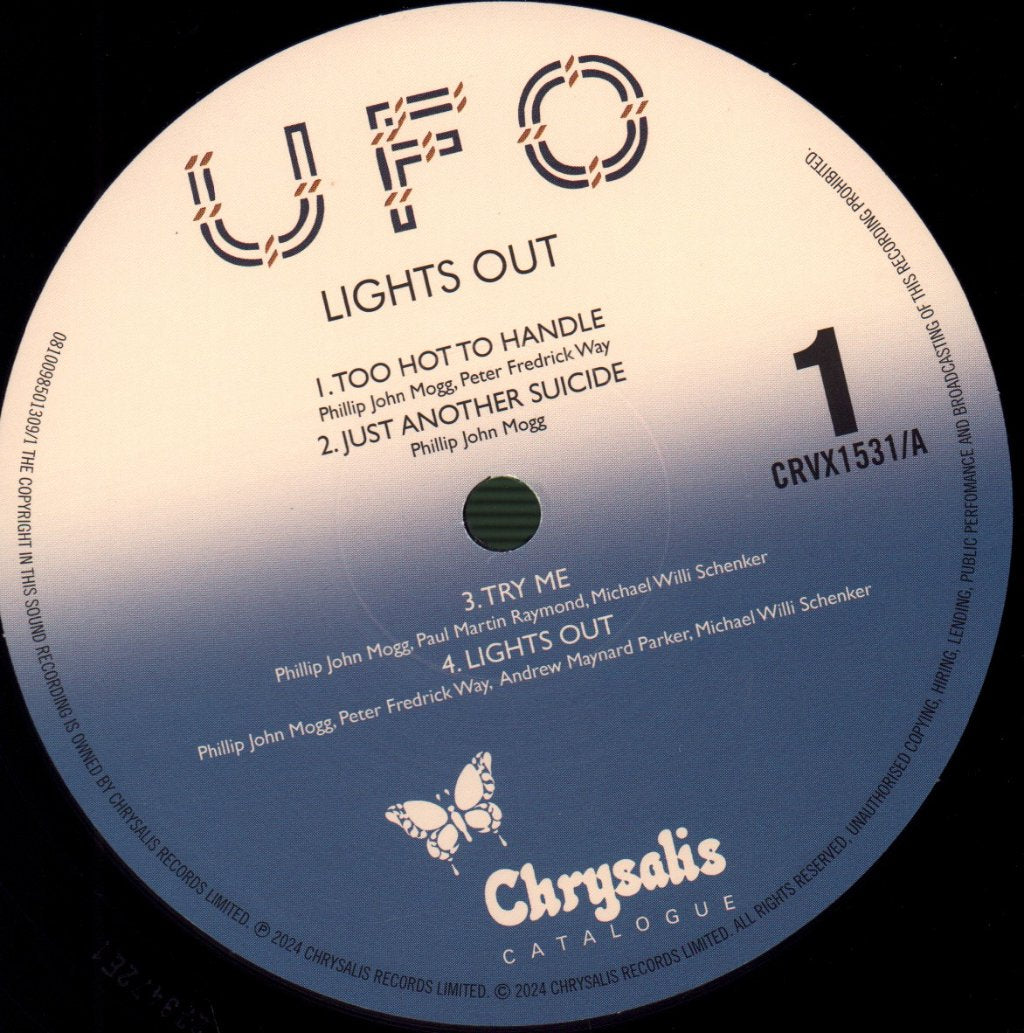 UFO - Lights Out - Triple Lp
