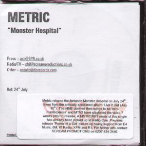 Metric - Monster Hospital - Cdr
