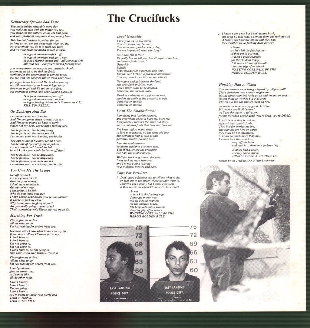 Crucif*cks - Crucif*cks - Lp