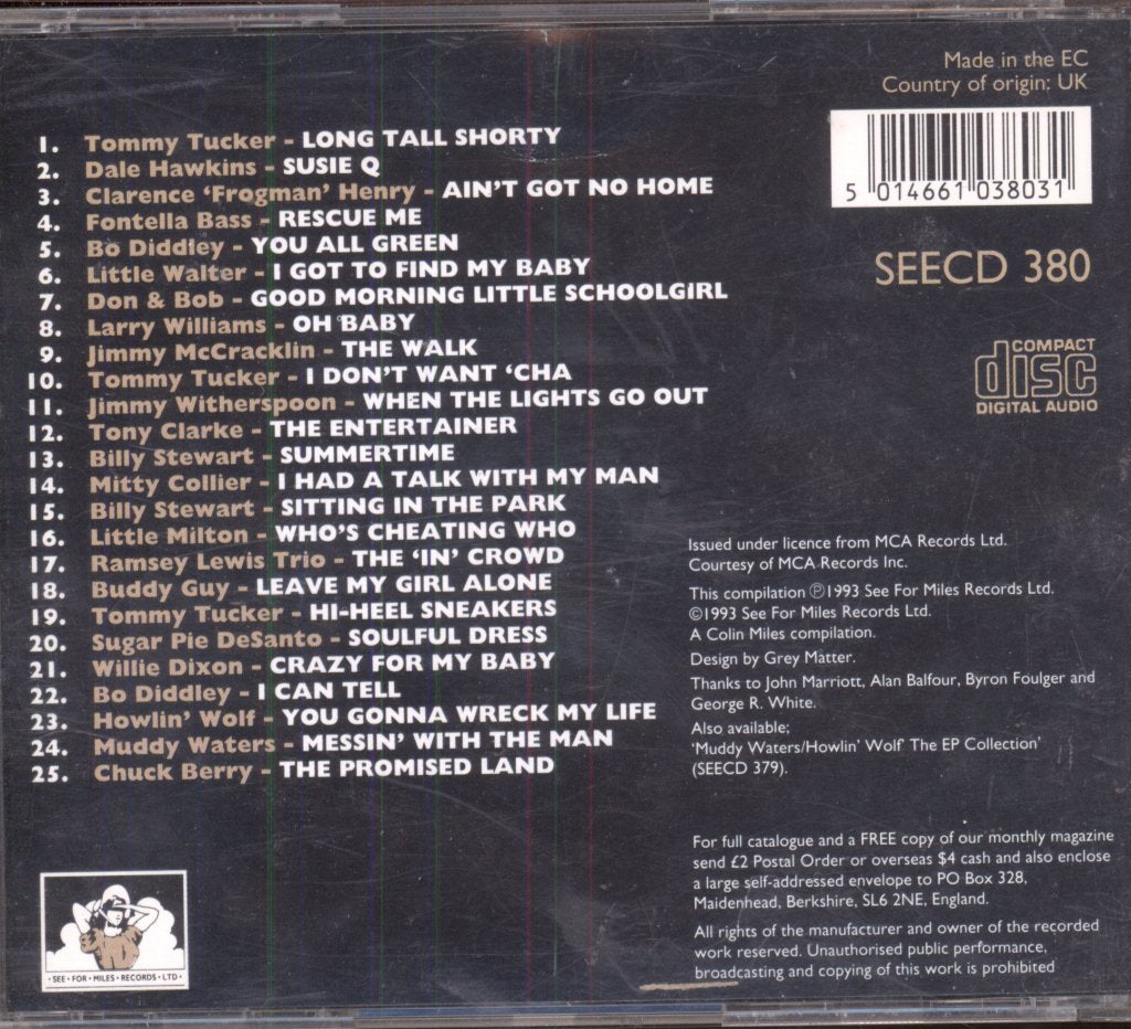 Various Artists - Chess EP Collection - Cd