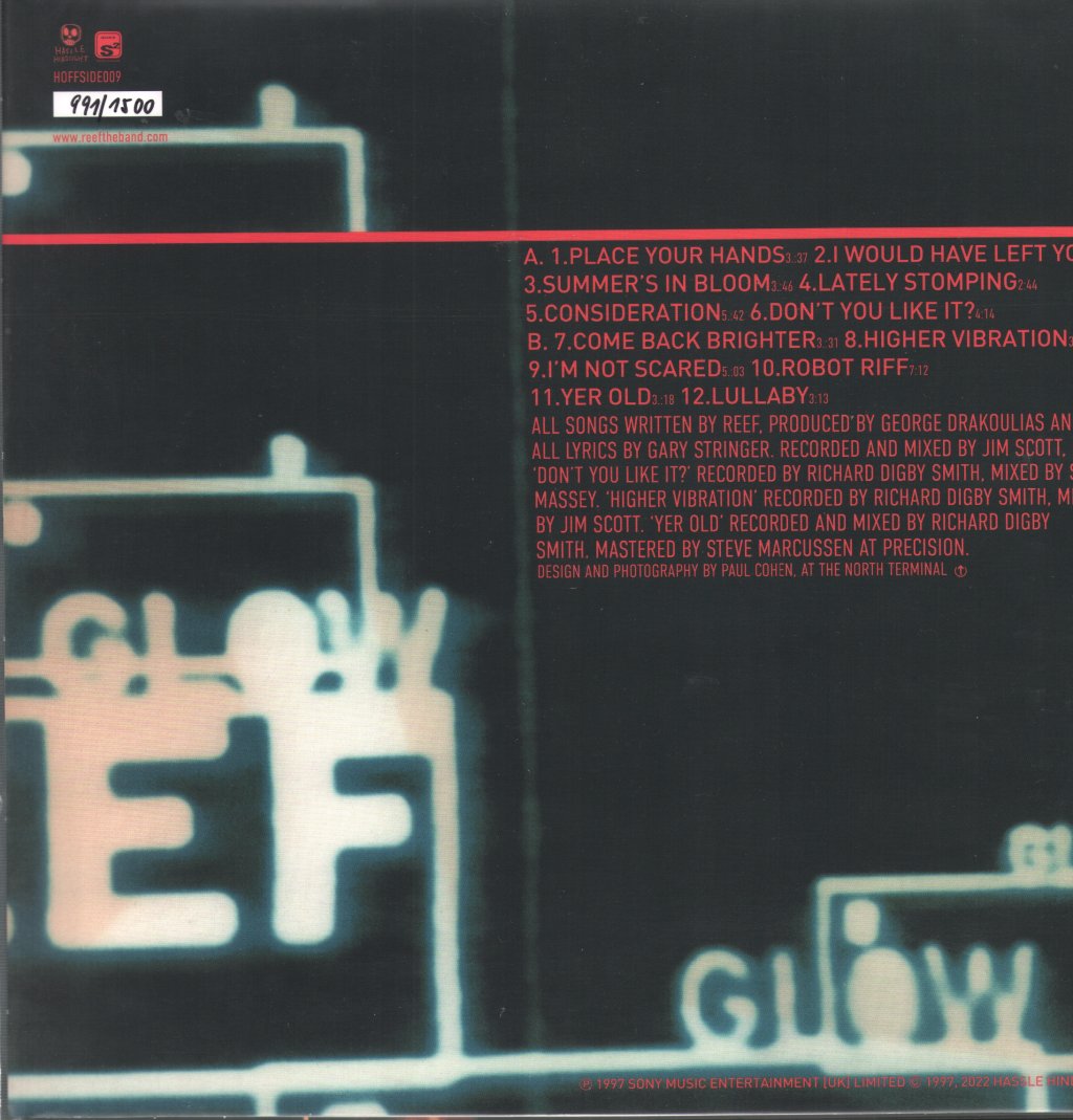 Reef - Glow (Transparent Blue Vinyl) - Lp