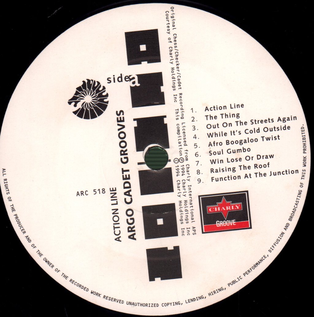 Various Artists - Action Line - Argo/Cadet Grooves - Lp