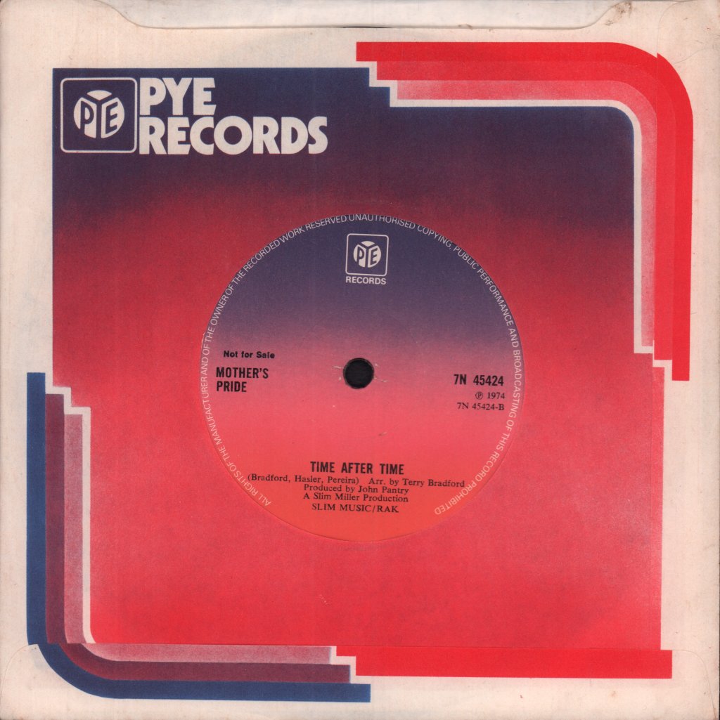 mother's pride - Follow The Man With The Music - 7 Inch