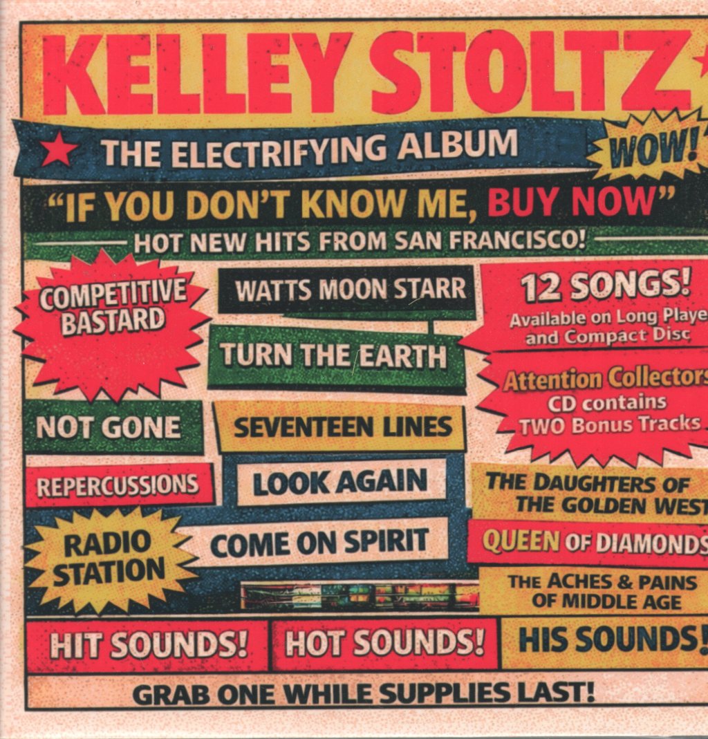 Kelley Stoltz - If You Don't Know Me, Buy Now - Lp