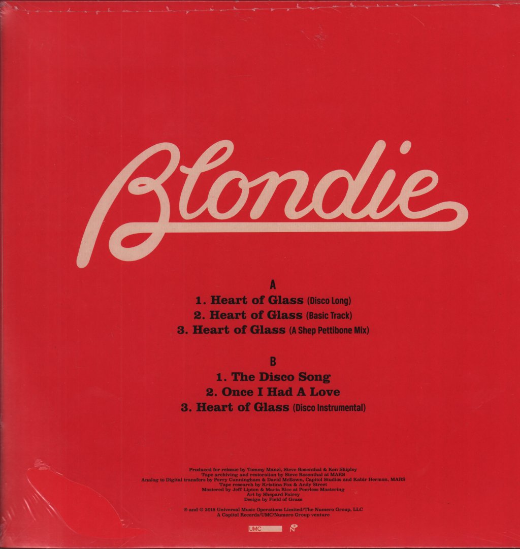 Blondie - Heart Of Glass - 12 Inch