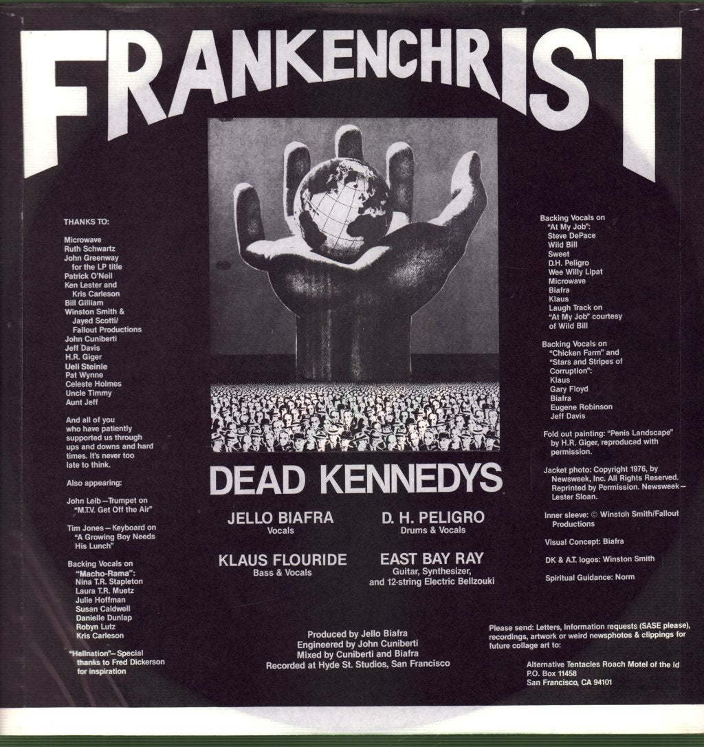Dead Kennedys - Frankenchrist - Lp