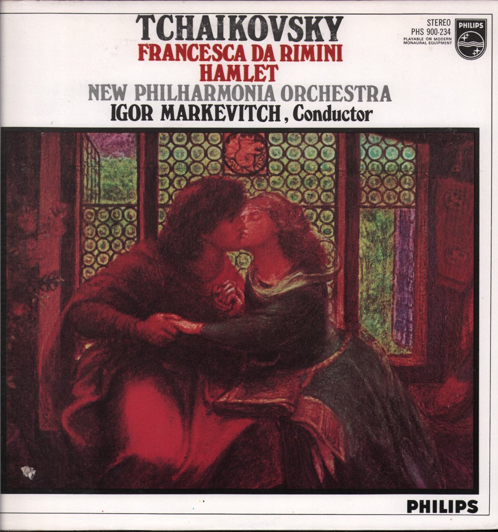 Igor Markevitch / New Philharmonia Orchestra - Tchaikovsky - Francesca Da Rimini / Hamlet - Lp