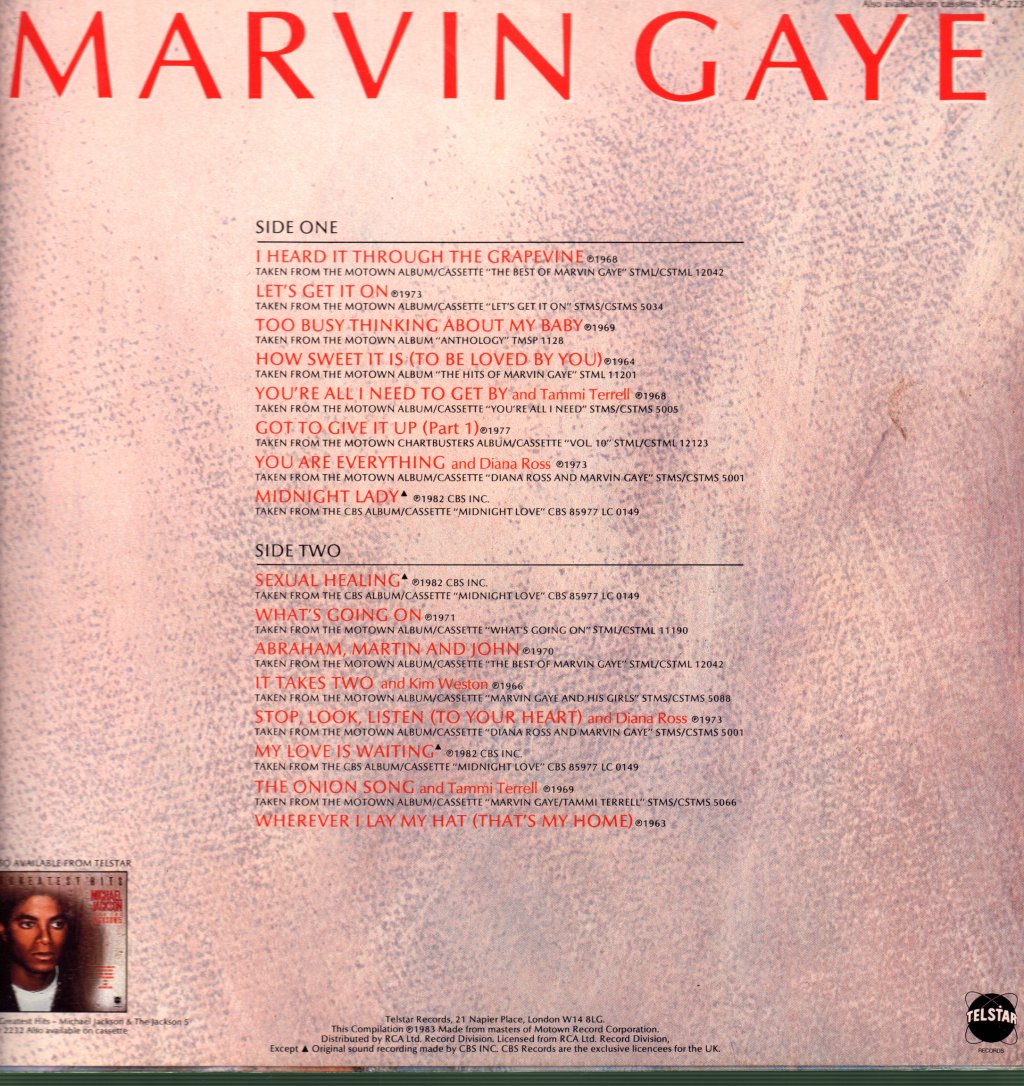 Marvin Gaye - Greatest Hits - Lp
