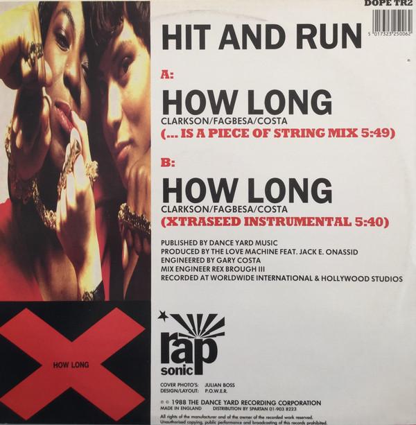 Hit And Run - How Long - 12 Inch