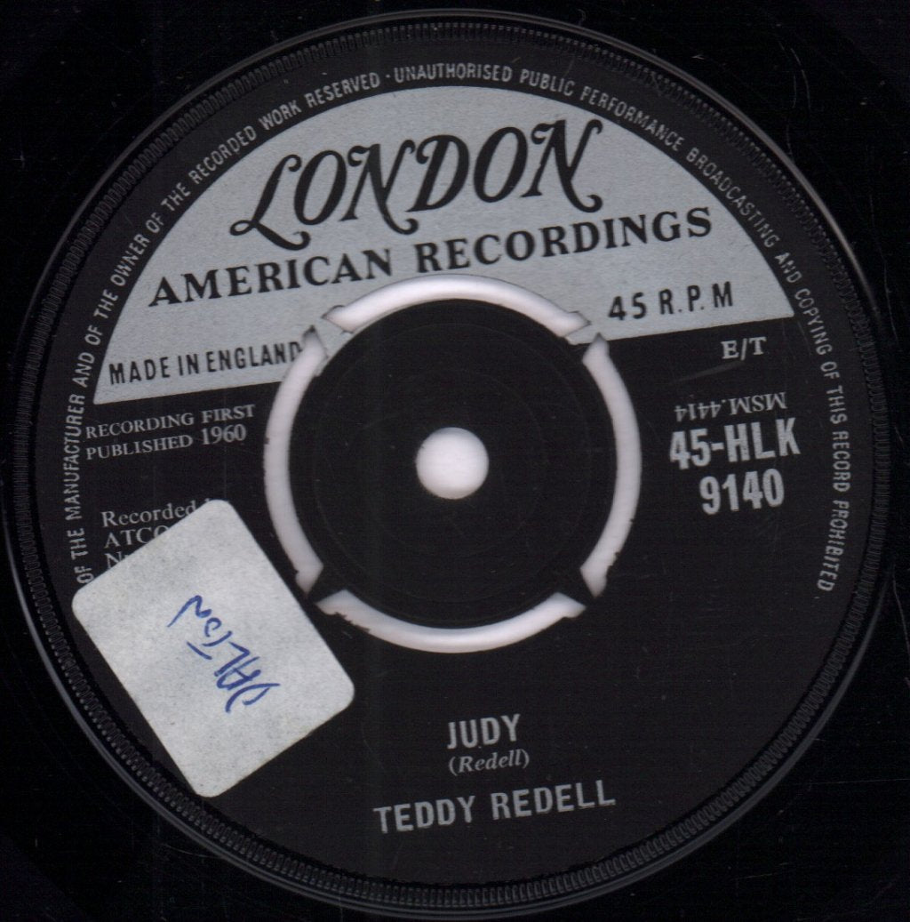 Teddy Redell - Judy - 7 Inch