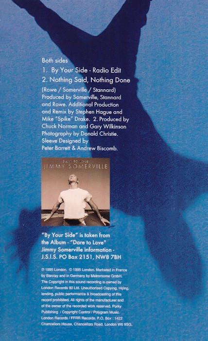 Jimmy Somerville - By Your Side - Cassette