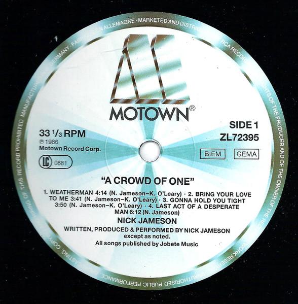 Nick Jameson - A Crowd Of One - Lp