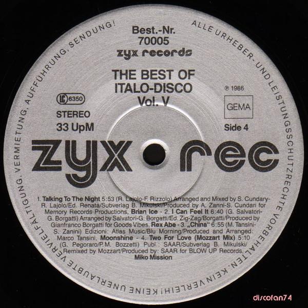 Various Artists - Best Of Italo-Disco Vol. 5 - Double Lp