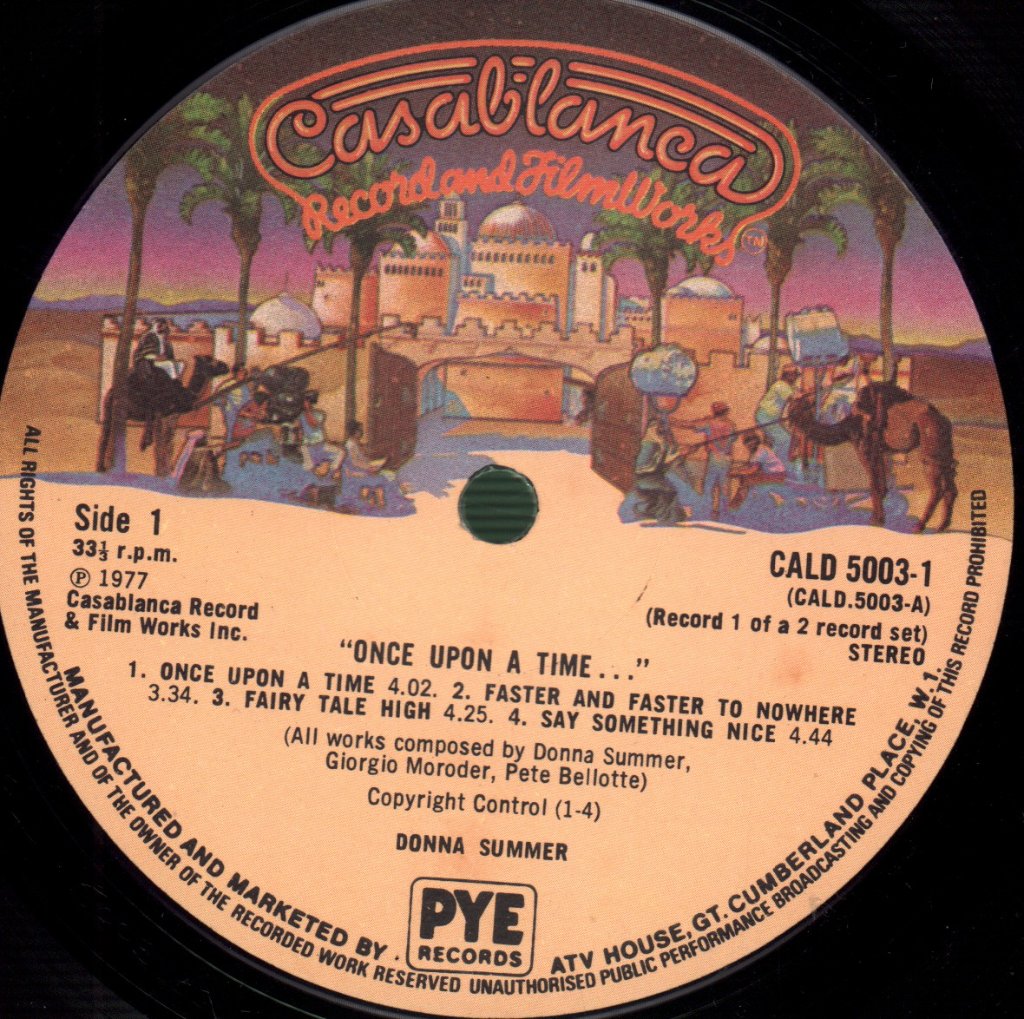 Donna Summer - Once Upon A Time - Double Lp