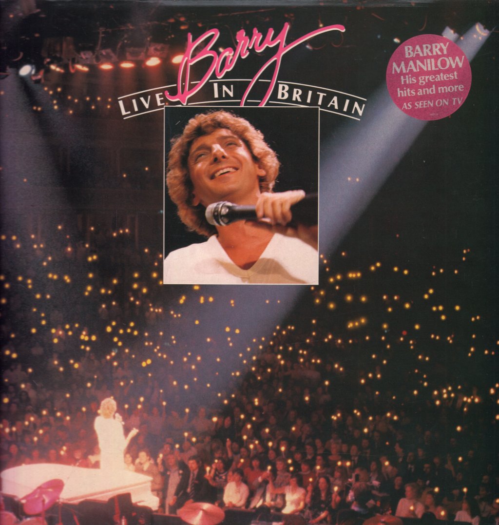 Barry Manilow - Barry Live In Britain - Lp