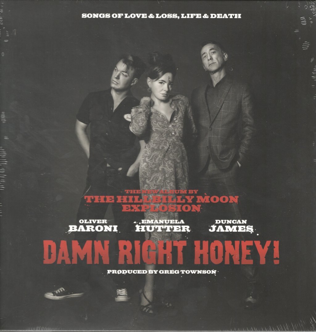 Hillbilly Moon Explosion - Damn Right Honey! (Songs Of Love & Loss, Life & Death) - Lp