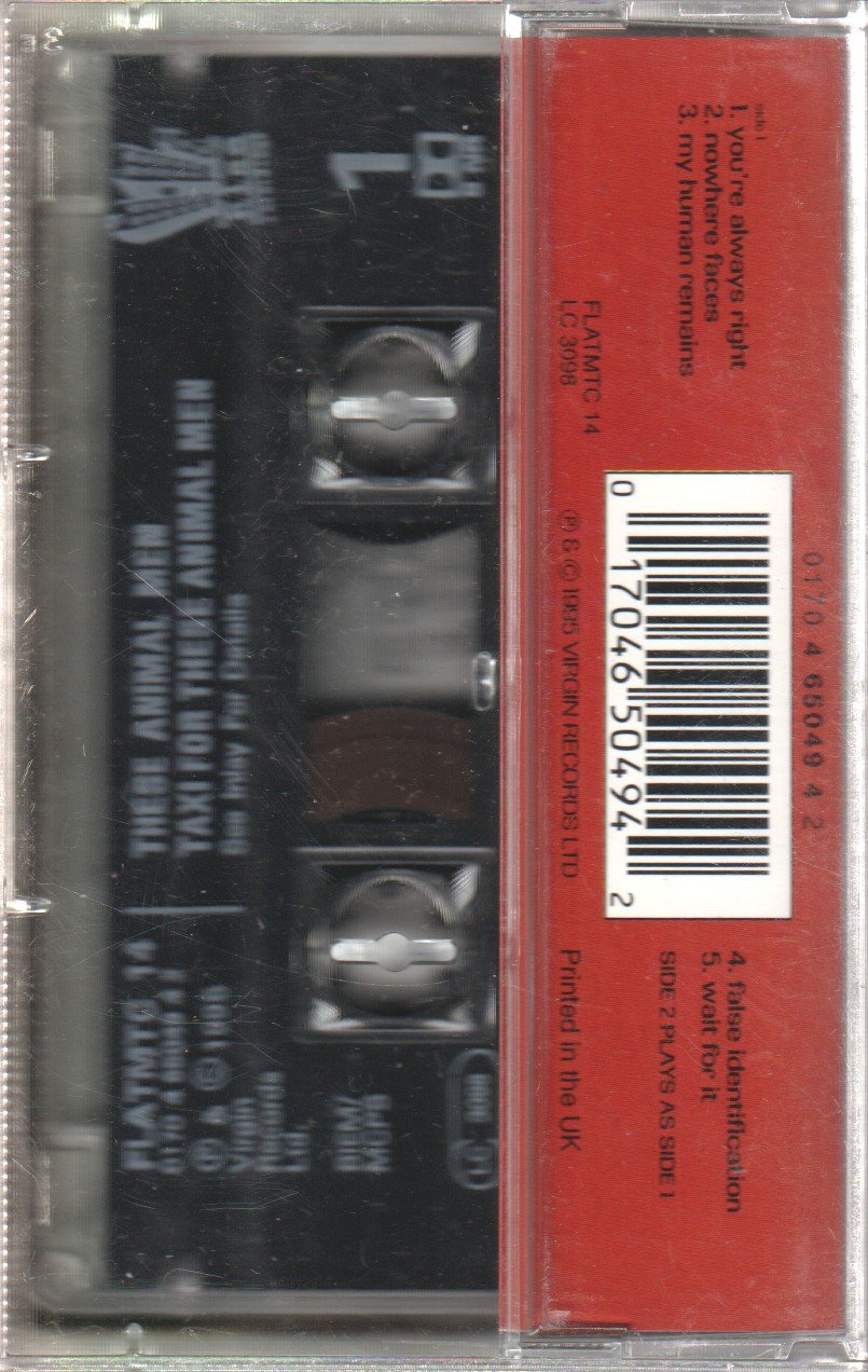 These Animal Men - Taxi For These Animal Men - Cassette