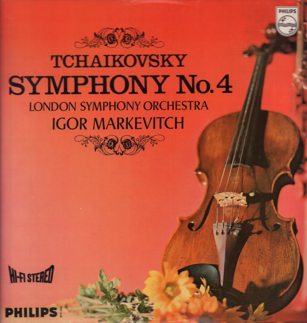 London Symphony Orchestra - Tchaikovsky Symphony No. 4 In F Minor Op. 36 - Lp