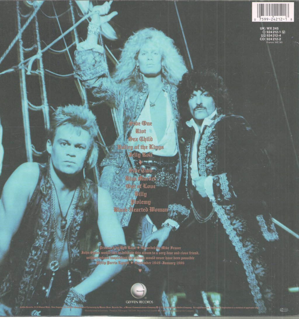 Blue Murder (Rock/Metal Group) - Blue Murder - Lp