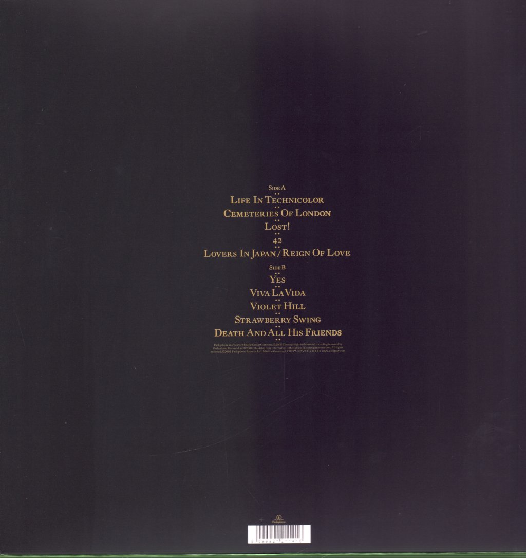 Coldplay - Viva La Vida Or Death and All His Friends - Lp
