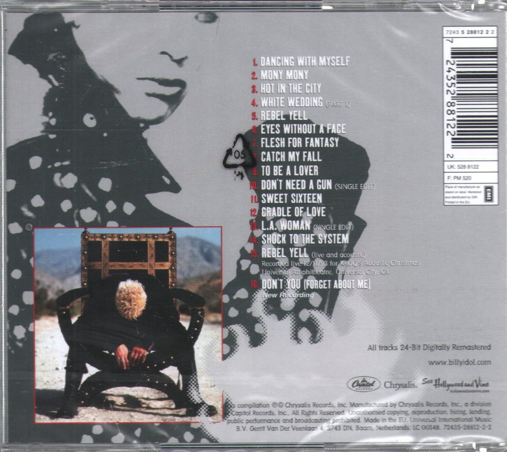 Billy Idol - Greatest Hits - Cd