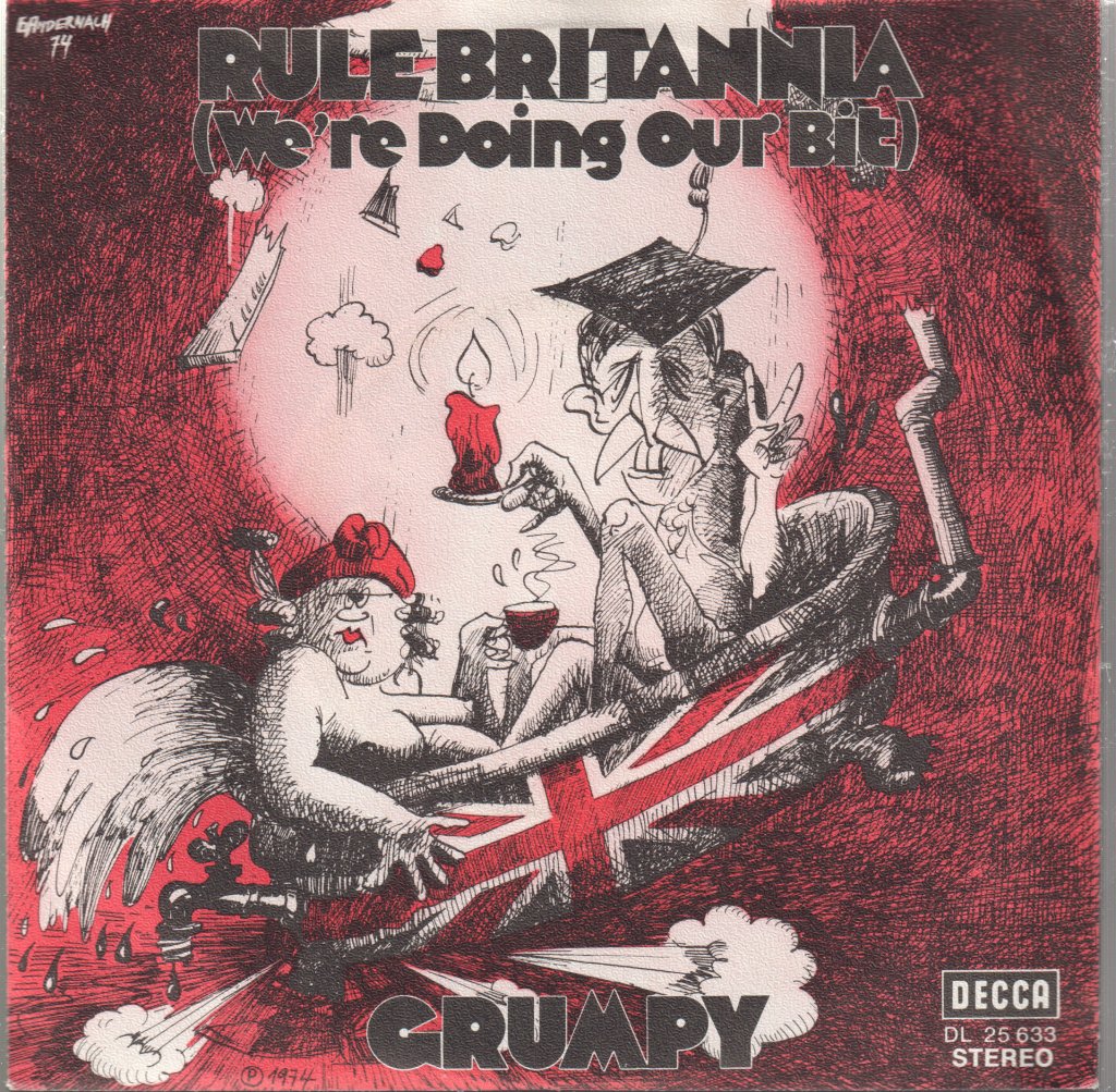 Grumpy - Rule Britannia (We're Doing Our Bit) - 7 Inch