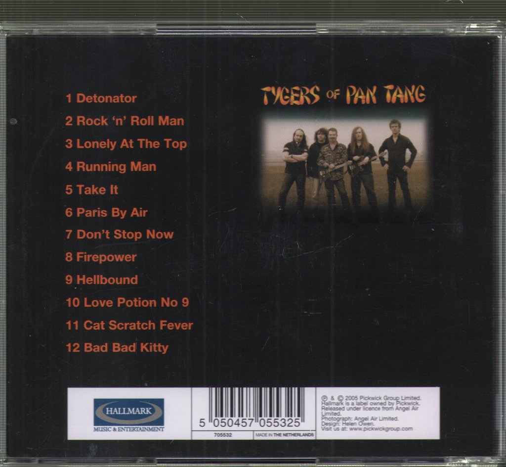 Tygers Of Pan Tang - Detonated - Cd