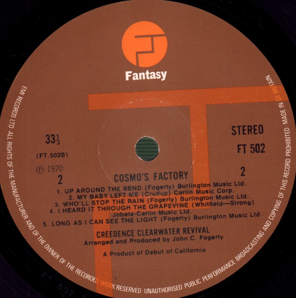 Creedence Clearwater Revival - Cosmo's Factory - Lp