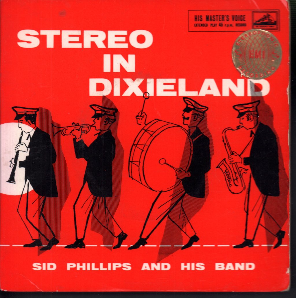Sid Phillips And His Band - Stereo In Dixieland - 7 Inch