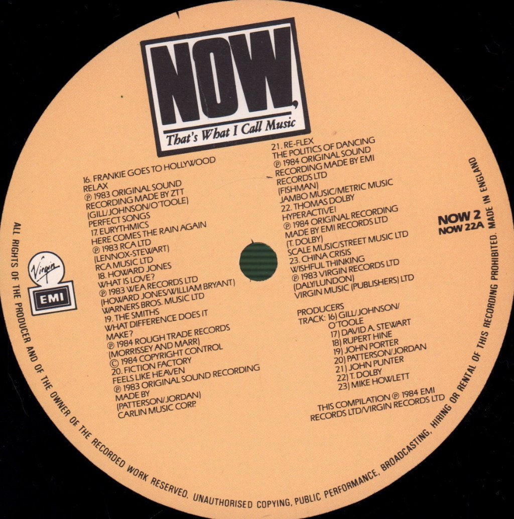 Various Artists - Now That's What I Call Music 2 - Double Lp