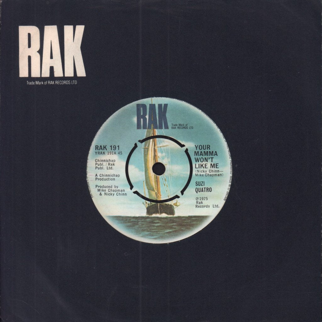 Suzi Quatro - Your Mamma Won't Like Me - 7 Inch
