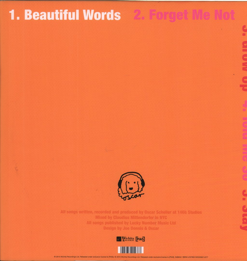 Oscar (Indie) - Beautiful Words - 12 Inch