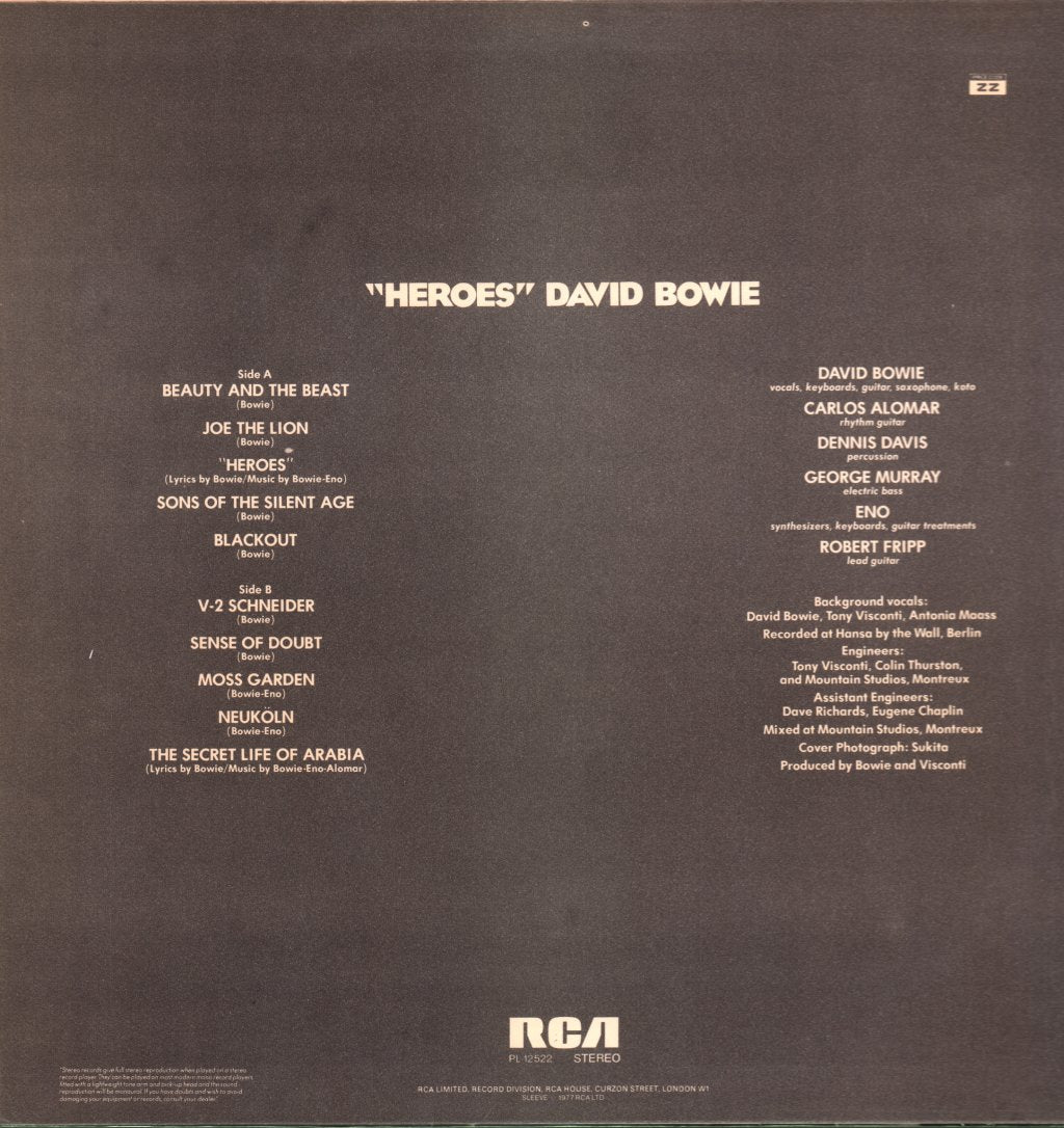 David Bowie - Heroes - Lp