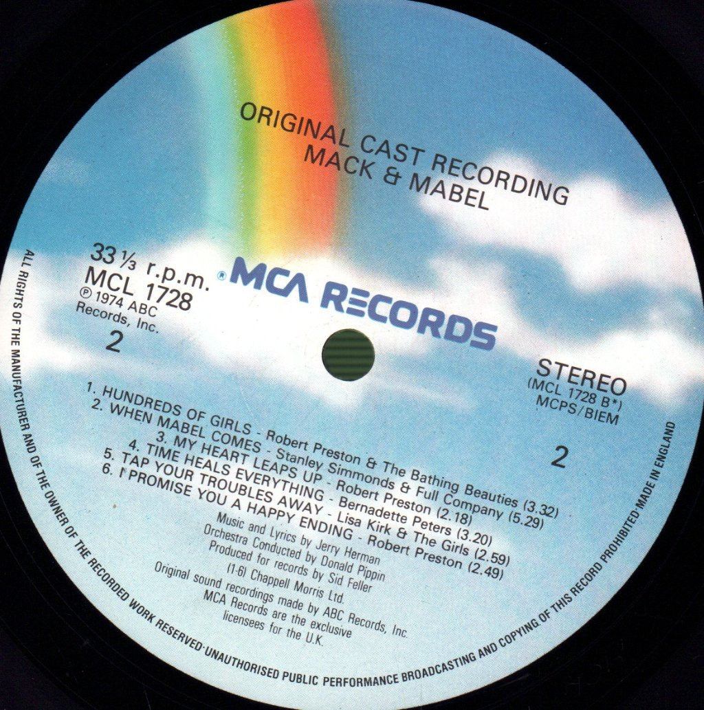 Various Artists - Mack And Mabel (Original Cast Recording) - Lp
