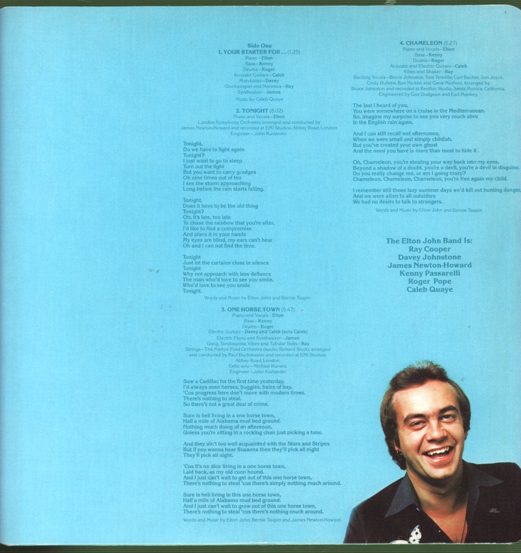 Elton John - Blue Moves - Double Lp