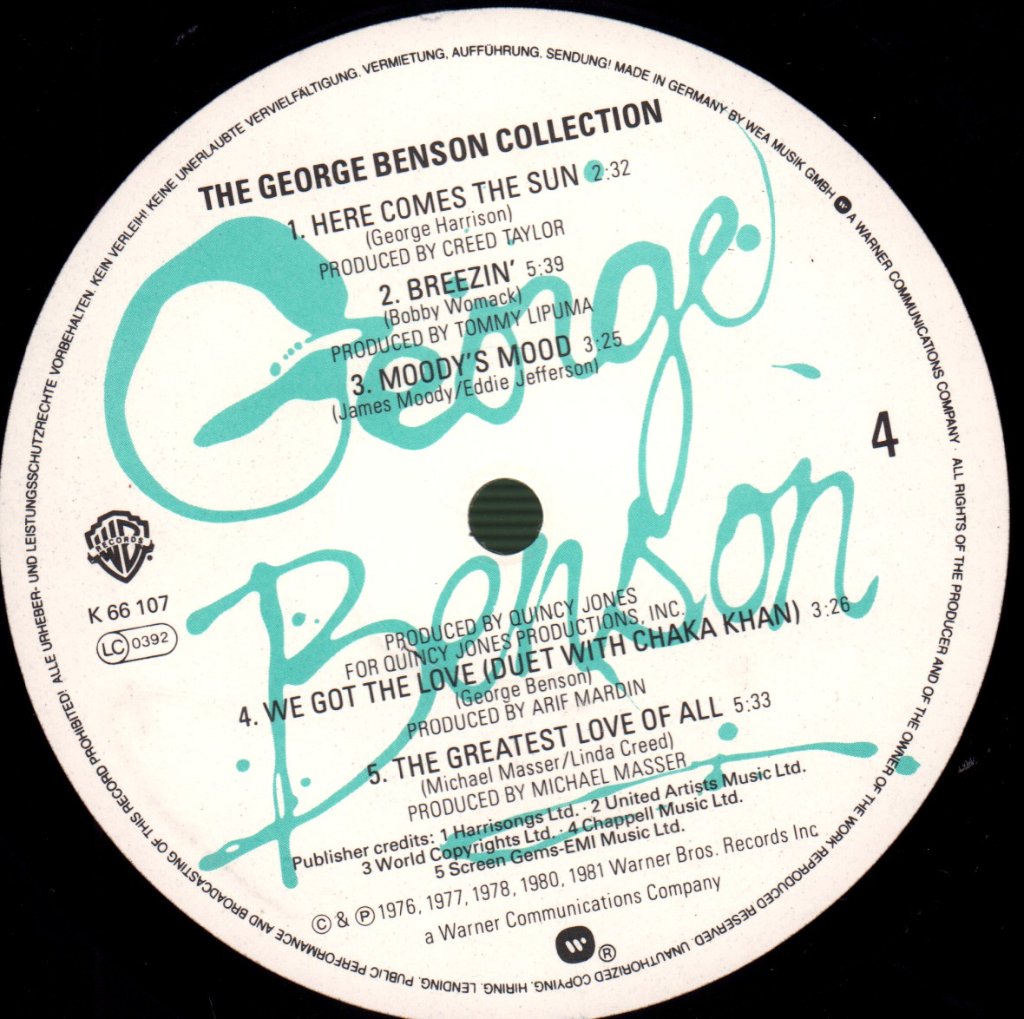 George Benson - George Benson Collection - Double Lp