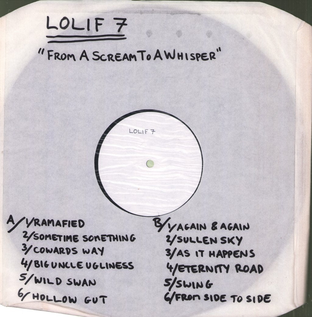 Lowlife - From A Scream To A Whisper - Lp
