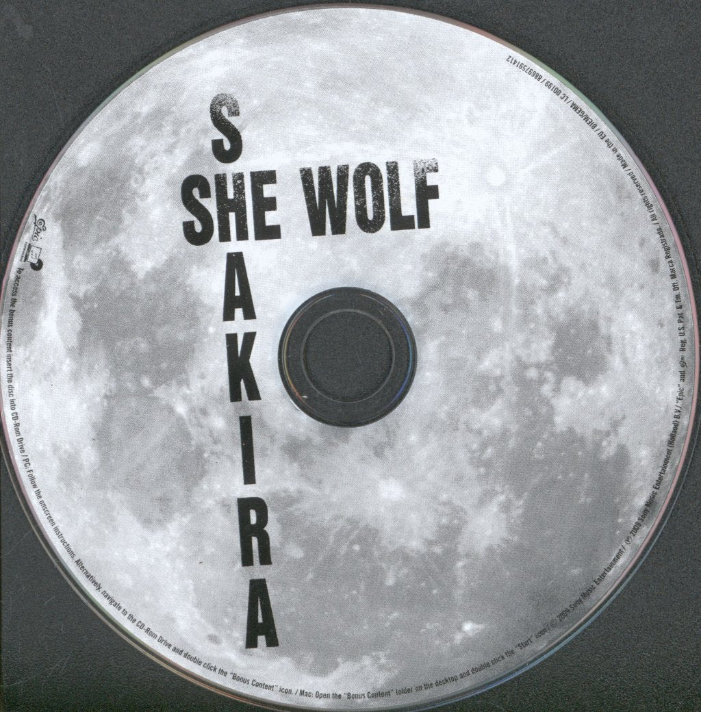 Shakira - She Wolf - Cd