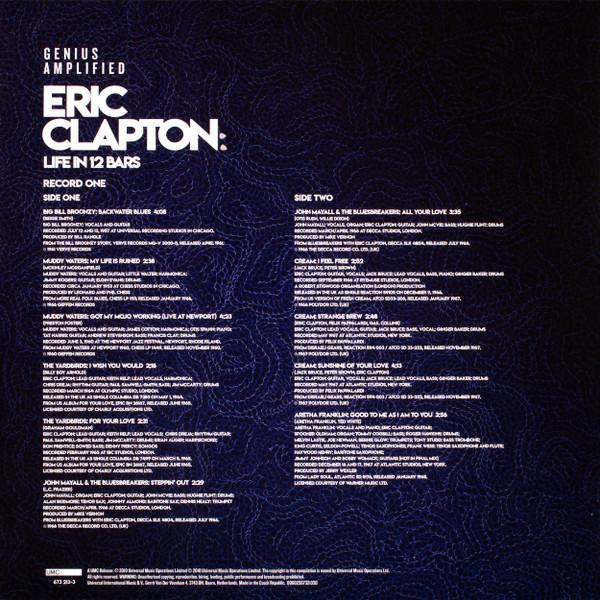 Eric Clapton - Life In 12 Bars - Lp Set