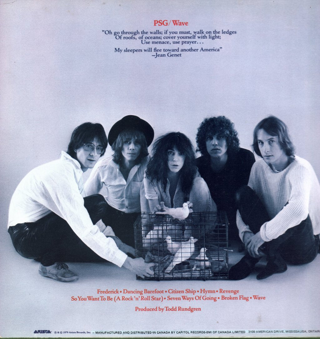 Patti Smith Group - Wave - Lp