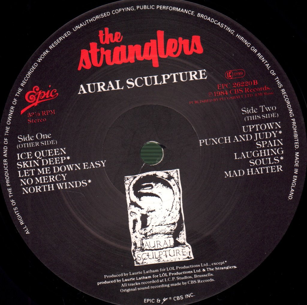 Stranglers - Aural Sculpture - Lp