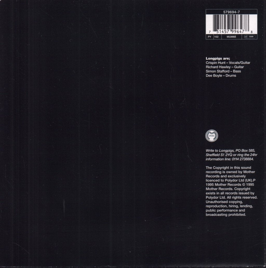 Longpigs - Jesus Christ - 7 Inch