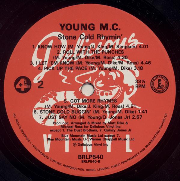 Young Mc - Stone Cold Rhymin' - Lp