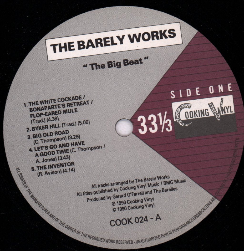 Barely Works - Big Beat - Lp