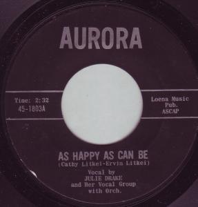 Julie Drake - As Happy As Can Be - 7 Inch