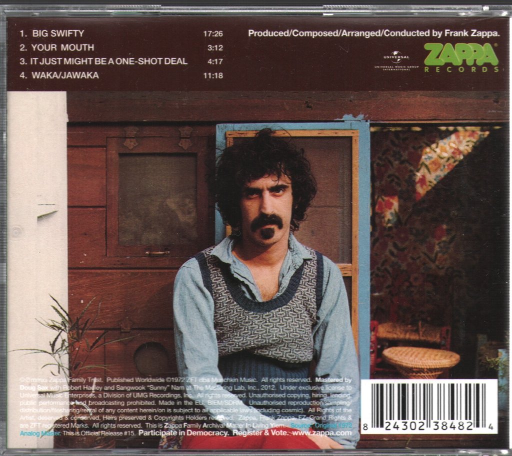 Frank Zappa - Waka/Jawaka - Cd