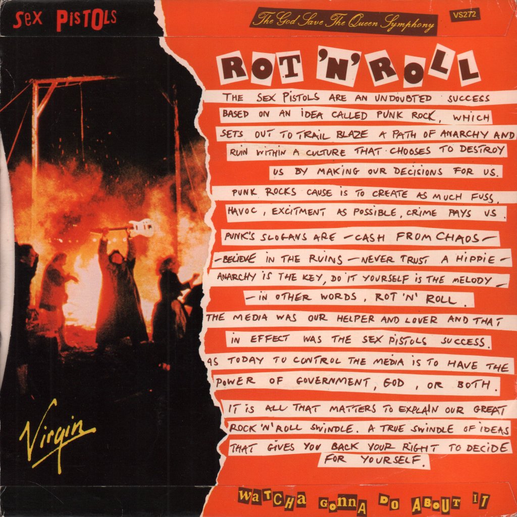 Sex Pistols - C'mon Everybody - 7 Inch