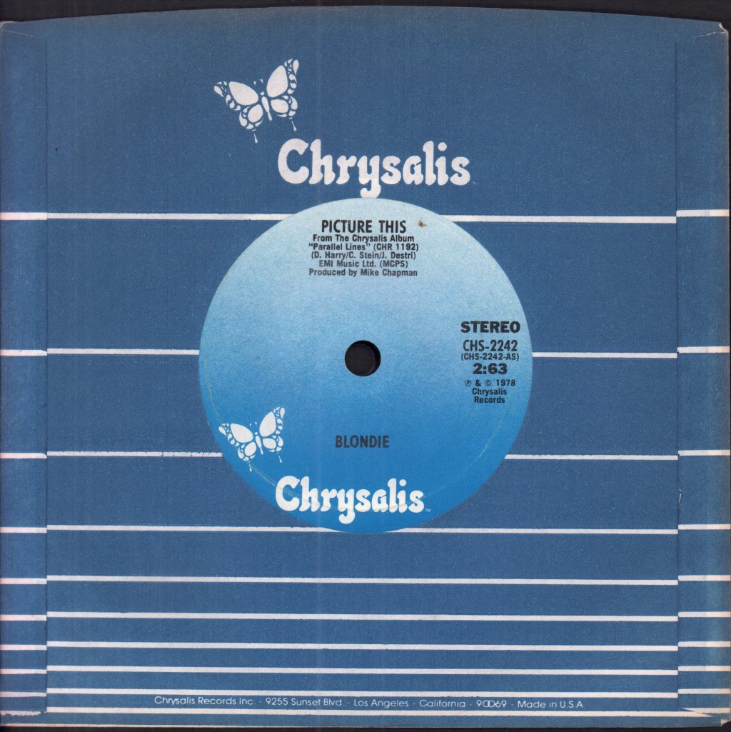 Blondie - Picture This - 7 Inch
