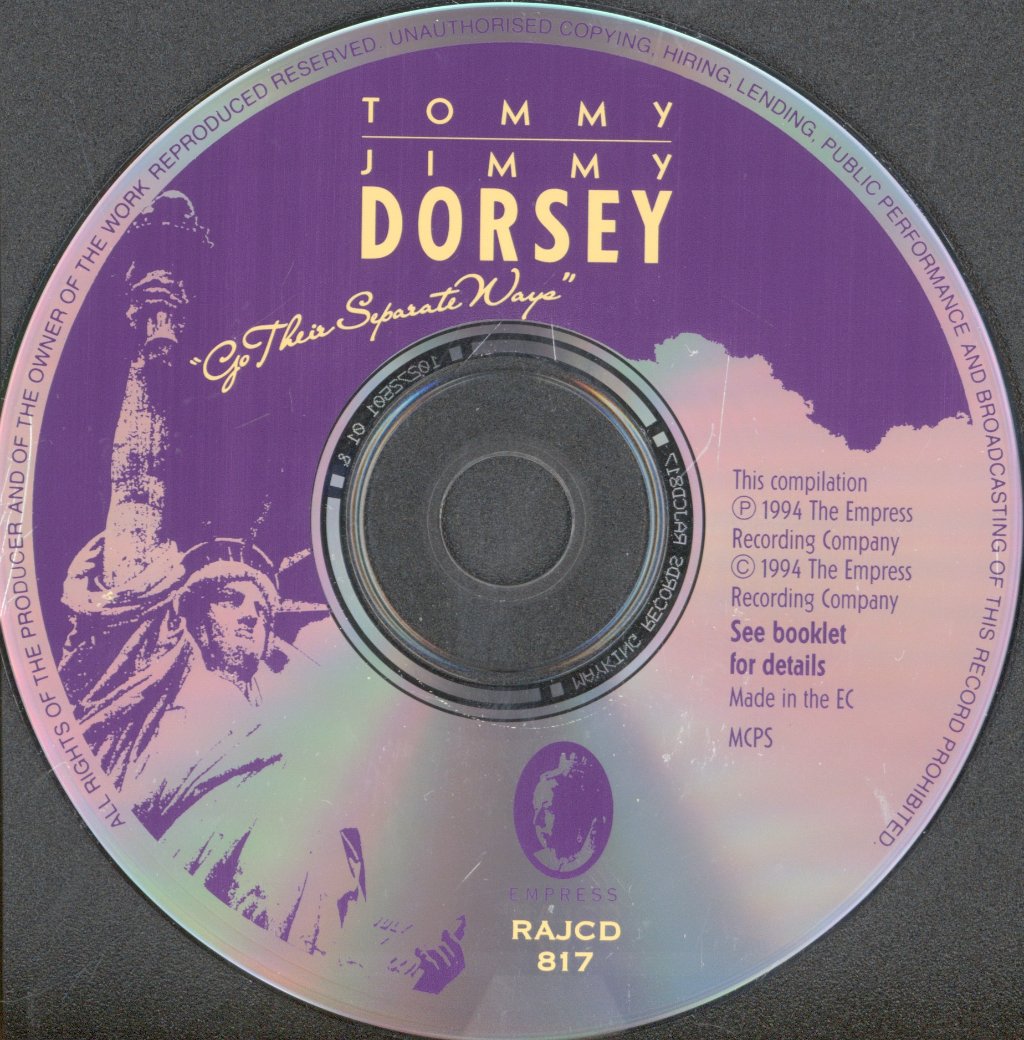 Dorsey Brothers - Go Their Separate Ways - Cd